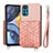 Soft Luxury Leather Snap On Case Cover S01D for Motorola Moto G22