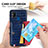 Soft Luxury Leather Snap On Case Cover S01D for Samsung Galaxy M21s