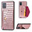 Soft Luxury Leather Snap On Case Cover S01D for Samsung Galaxy M40S