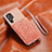 Soft Luxury Leather Snap On Case Cover S01D for Samsung Galaxy S21 Ultra 5G Pink