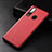Soft Luxury Leather Snap On Case Cover S02 for Huawei Enjoy 10 Plus Red
