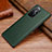 Soft Luxury Leather Snap On Case Cover S02 for Huawei Nova 8 Pro 5G Green