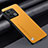 Soft Luxury Leather Snap On Case Cover S02 for OnePlus 10 Pro 5G Yellow