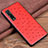 Soft Luxury Leather Snap On Case Cover S02 for Oppo Find X2 Pro Red