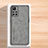 Soft Luxury Leather Snap On Case Cover S02 for Xiaomi Redmi Note 11S 5G Gray