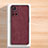 Soft Luxury Leather Snap On Case Cover S02 for Xiaomi Redmi Note 11S 5G Red