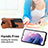 Soft Luxury Leather Snap On Case Cover S02D for Samsung Galaxy S21 5G