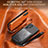 Soft Luxury Leather Snap On Case Cover S02D for Samsung Galaxy S22 Ultra 5G