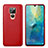 Soft Luxury Leather Snap On Case Cover S03 for Huawei Mate 20 Red