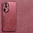 Soft Luxury Leather Snap On Case Cover S03 for Oppo Reno11 Pro 5G Red