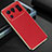 Soft Luxury Leather Snap On Case Cover S03 for Xiaomi Mi 11 Ultra 5G Red