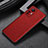 Soft Luxury Leather Snap On Case Cover S03 for Xiaomi Mi 12 Pro 5G Red