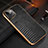 Soft Luxury Leather Snap On Case Cover S04 for Apple iPhone 14 Plus Black