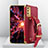 Soft Luxury Leather Snap On Case Cover S04 for Samsung Galaxy M02s Red