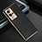 Soft Luxury Leather Snap On Case Cover S04 for Vivo iQOO 8 5G Black