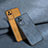 Soft Luxury Leather Snap On Case Cover S04 for Xiaomi Poco F4 5G