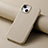 Soft Luxury Leather Snap On Case Cover S04D for Apple iPhone 13