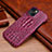 Soft Luxury Leather Snap On Case Cover S05 for Apple iPhone 13 Mini