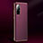 Soft Luxury Leather Snap On Case Cover S05 for Huawei Nova 8 5G Purple