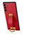 Soft Luxury Leather Snap On Case Cover S05 for Samsung Galaxy S22 5G