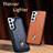 Soft Luxury Leather Snap On Case Cover S06D for Samsung Galaxy S21 Plus 5G