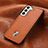 Soft Luxury Leather Snap On Case Cover S06D for Samsung Galaxy S21 Plus 5G