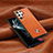 Soft Luxury Leather Snap On Case Cover S06D for Samsung Galaxy S22 Ultra 5G