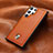 Soft Luxury Leather Snap On Case Cover S06D for Samsung Galaxy S22 Ultra 5G