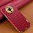 Soft Luxury Leather Snap On Case Cover S08 for Xiaomi Mi 12 Ultra 5G Red
