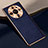 Soft Luxury Leather Snap On Case Cover S09 for Xiaomi Mi 12S Ultra 5G Blue