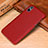 Soft Luxury Leather Snap On Case Cover S10 for Apple iPhone Xs Red