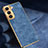 Soft Luxury Leather Snap On Case Cover TB1 for Samsung Galaxy S22 5G