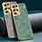 Soft Luxury Leather Snap On Case Cover TB1 for Samsung Galaxy S23 5G