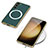Soft Luxury Leather Snap On Case Cover with Mag-Safe Magnetic AC1 for Samsung Galaxy S21 Plus 5G