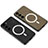 Soft Luxury Leather Snap On Case Cover with Mag-Safe Magnetic AC2 for Samsung Galaxy S22 5G