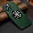 Soft Luxury Leather Snap On Case Cover with Mag-Safe Magnetic LD2 for Apple iPhone 14 Pro Green