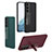 Soft Luxury Leather Snap On Case Cover with Stand AC1 for Samsung Galaxy S21 5G