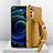 Soft Luxury Leather Snap On Case Cover XD1 for Oppo Reno6 Pro 5G India Yellow