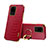 Soft Luxury Leather Snap On Case Cover XD1 for Samsung Galaxy S20 Ultra 5G Red