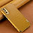 Soft Luxury Leather Snap On Case Cover XD1 for Vivo Y20s Yellow