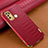 Soft Luxury Leather Snap On Case Cover XD1 for Vivo Y50 Red