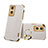 Soft Luxury Leather Snap On Case Cover XD2 for OnePlus Nord N20 5G White