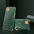 Soft Luxury Leather Snap On Case Cover XD2 for Samsung Galaxy F42 5G Green