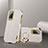 Soft Luxury Leather Snap On Case Cover XD2 for Samsung Galaxy Note 20 5G White