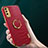 Soft Luxury Leather Snap On Case Cover XD2 for Vivo Y20s