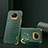 Soft Luxury Leather Snap On Case Cover XD2 for Xiaomi Poco X3 Green