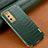 Soft Luxury Leather Snap On Case Cover XD3 for Samsung Galaxy S20 Lite 5G Green