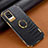 Soft Luxury Leather Snap On Case Cover XD4 for Vivo V20 Black