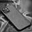 Soft Luxury Leather Snap On Case Cover XV1 for Apple iPhone 13 Gray