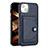 Soft Luxury Leather Snap On Case Cover Y01B for Apple iPhone 13